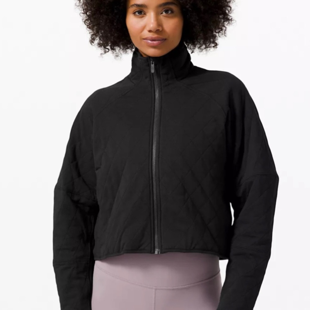 Lululemon quilted calm jacket